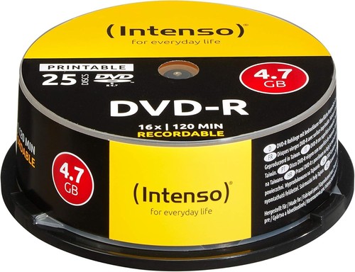 Intenso dvd rohlinge - dvd+r-rohlinge, hama