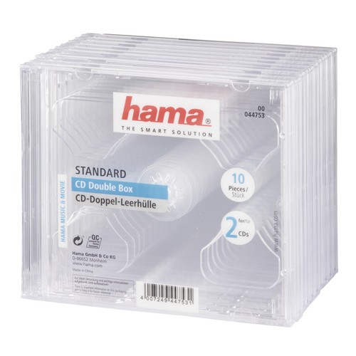 Hama doppel leerhüllen - hama, cd-doppel-leerhüllen