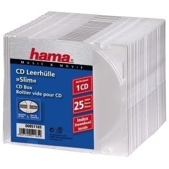 Hama slim box stk pack - box, stk./pack