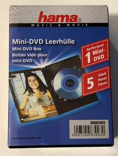 Hama pack mini dvd - hama, mini-cd