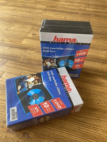 Hama 10xdvd hüllen - hama, 2x