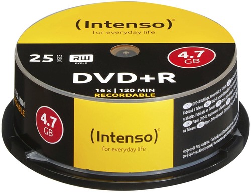 Intenso dvd rohlinge hama - intenso, +