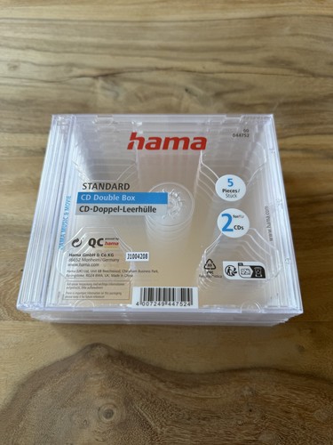 Pack hama doppel cd - hama, doppel-cd