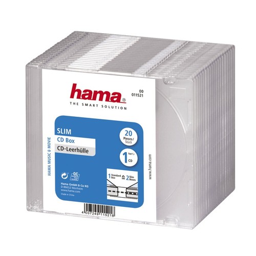 Hama 11521 slim box - 11521, cd-slim-box