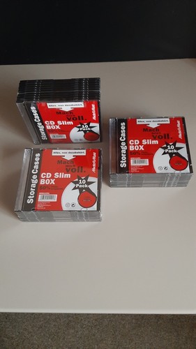 Hama slim box stck cd - 10,