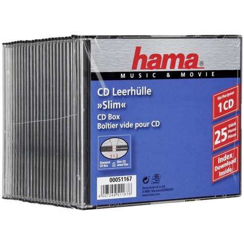 1x25 hama leerhülle - 1x25,