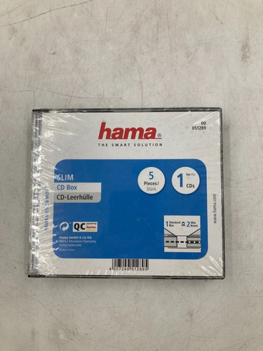Hama slim box leerhülle - hama, cd-leerhülle
