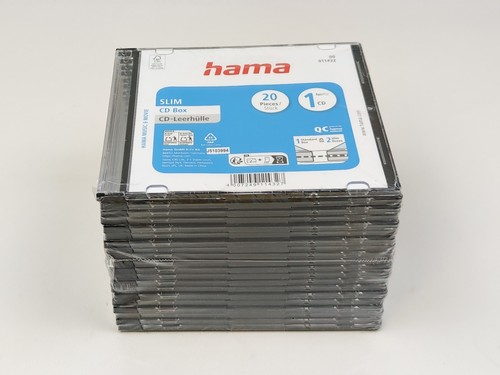 Hama slim hüllen - cd, 20