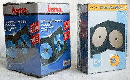 15x dvd doppel leerhüllen - 15x, doppel-leerhüllen