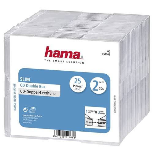 Hama 25x dvd blu - 25x, blu-ray