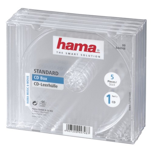Hama hüllen jewelcase - cd,