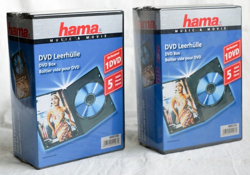 5er pack hama dvd - 2x, cd/dvd