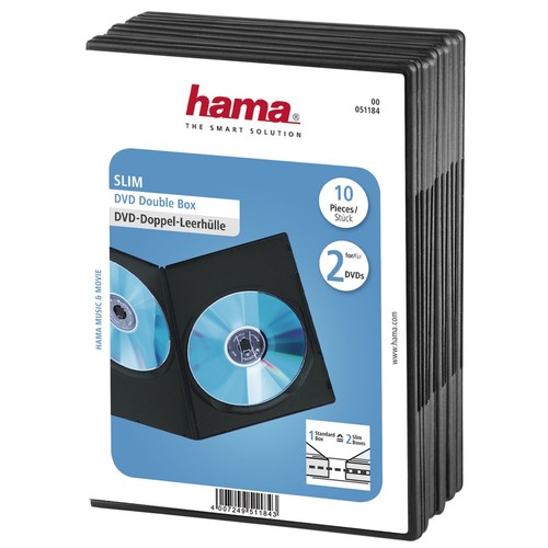 Hama 25x 2fach dvd - hama,