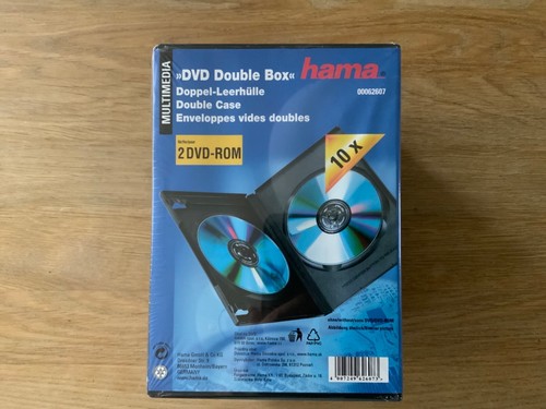 Hama dvd double box - dvd,